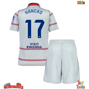 Atletico Madrid David Hancko #17 Replica Third Stadium Kit for Kids 2026-27 Short Sleeve (+ pants)
